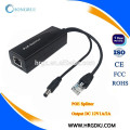 HRUI 5V / 9V / 12V1A 100M POE Séparateur